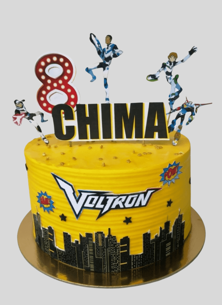 Comely Voltron Cake
