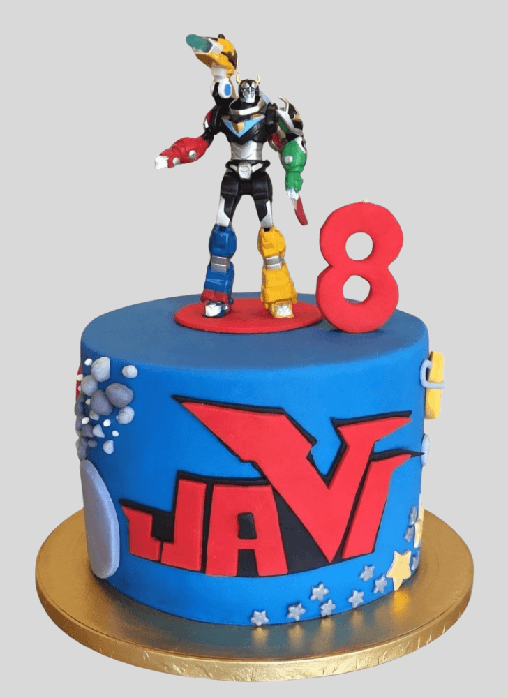 Fascinating Voltron Cake