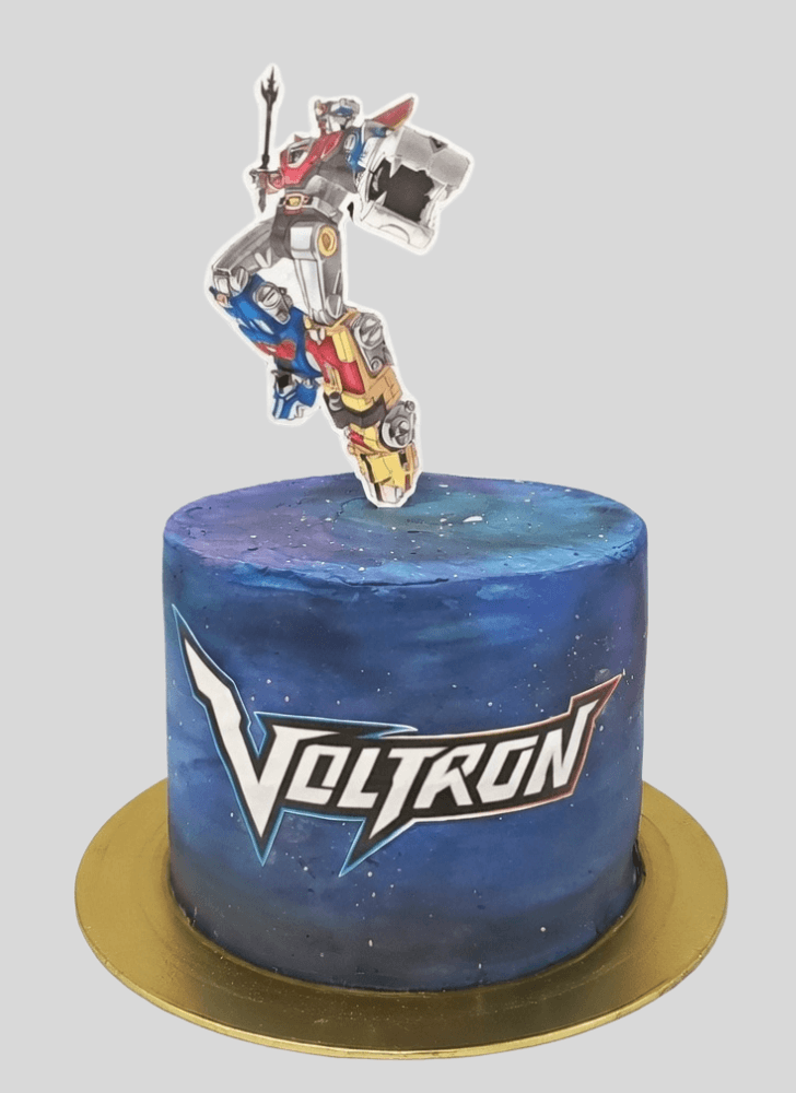 Gorgeous Voltron Cake