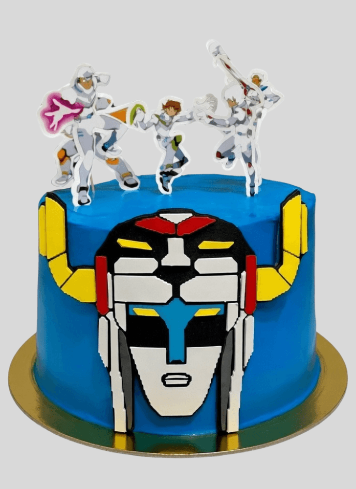 Mesmeric Voltron Cake