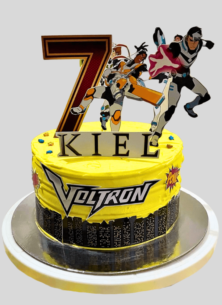 Pretty Voltron Cake