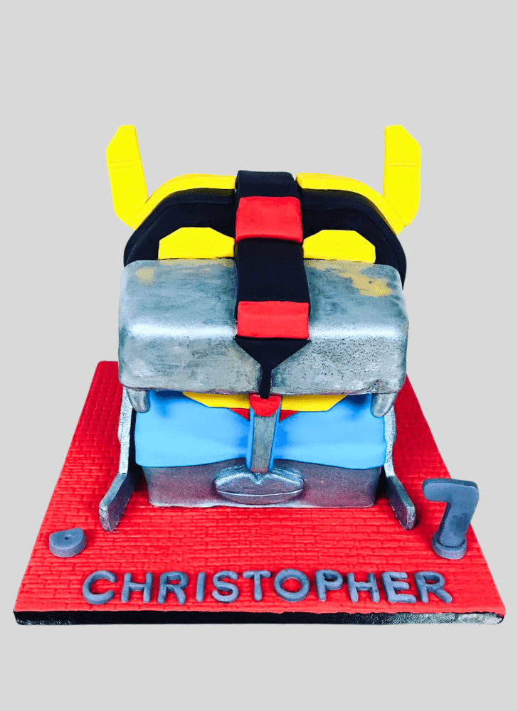Resplendent Voltron Cake