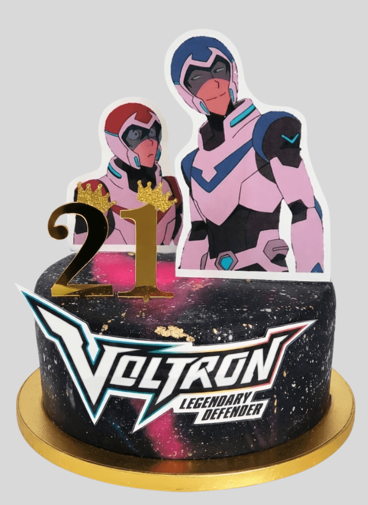 Stunning Voltron Cake