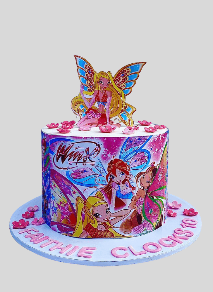 Admirable Winxclub Cake Design