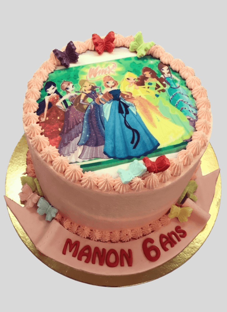 Cute Winxclub Cake