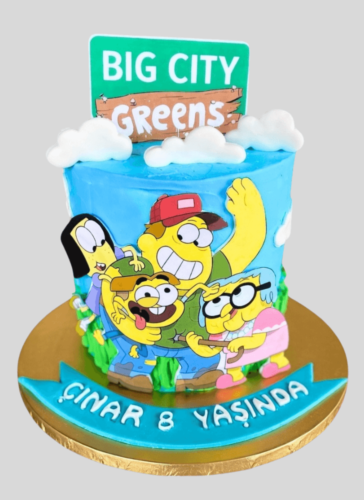 Angelic Big City Greens Cake