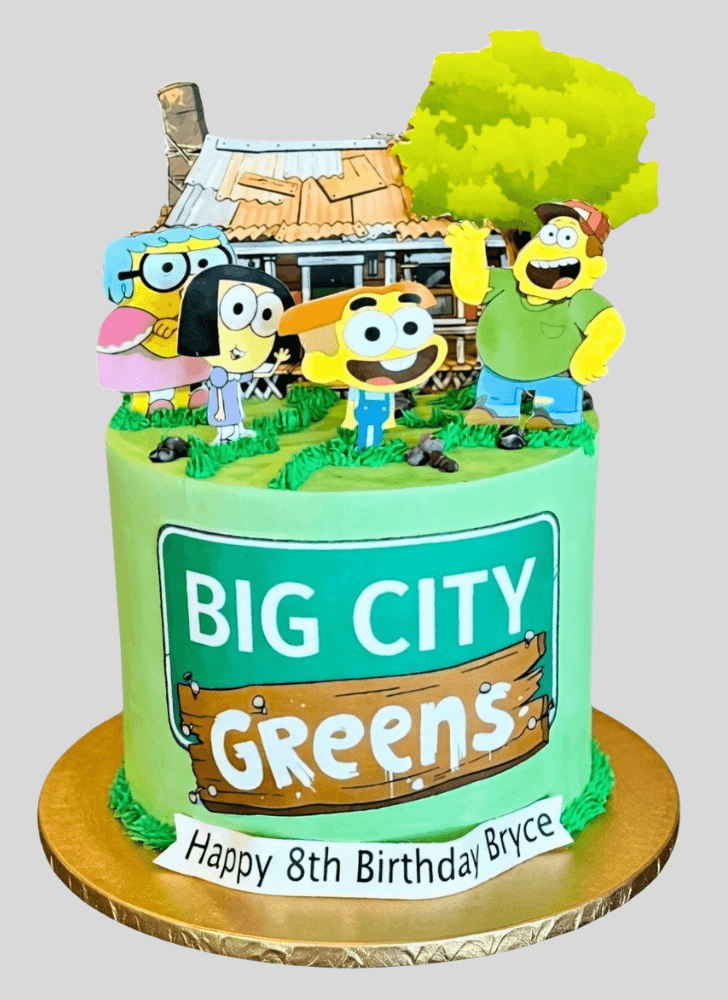 Appealing Big City Greens Cake
