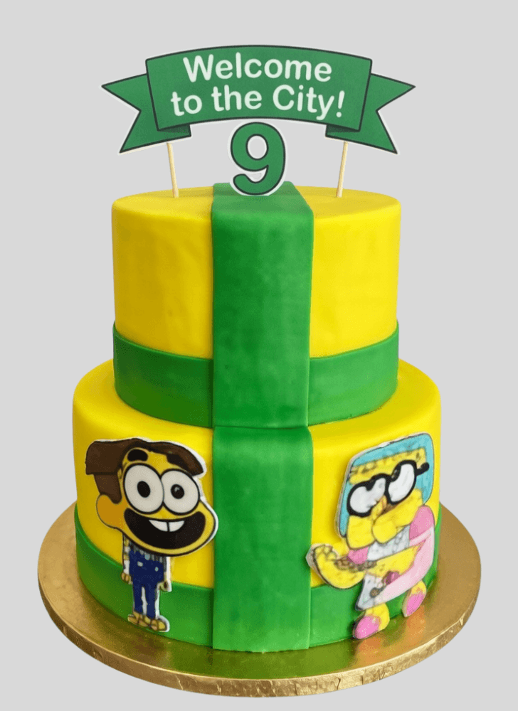 Cute Big City Greens Cake