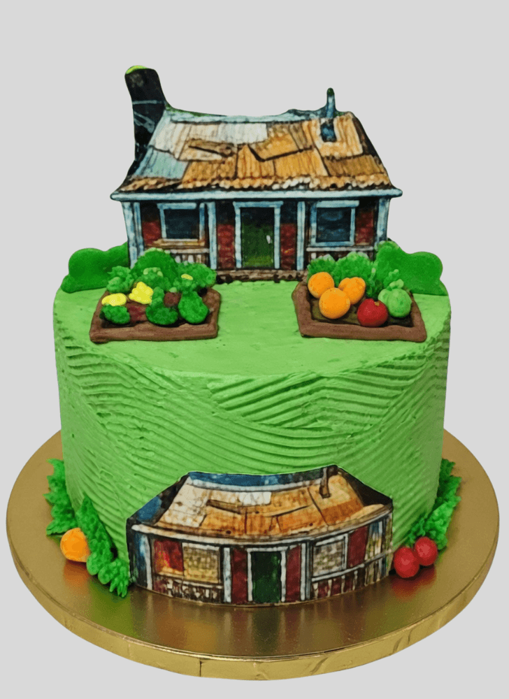 Delicate Big City Greens Cake