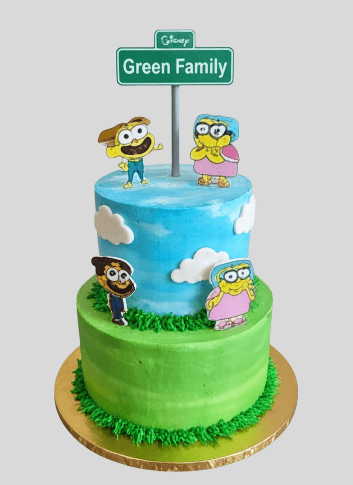 Excellent Big City Greens Cake