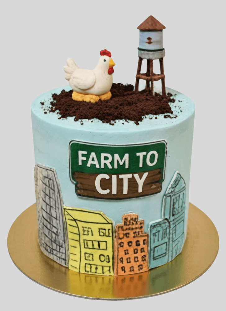 Graceful Big City Greens Cake