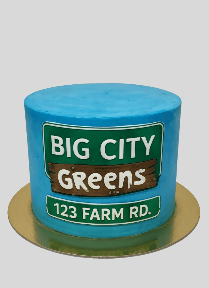 Handsome Big City Greens Cake