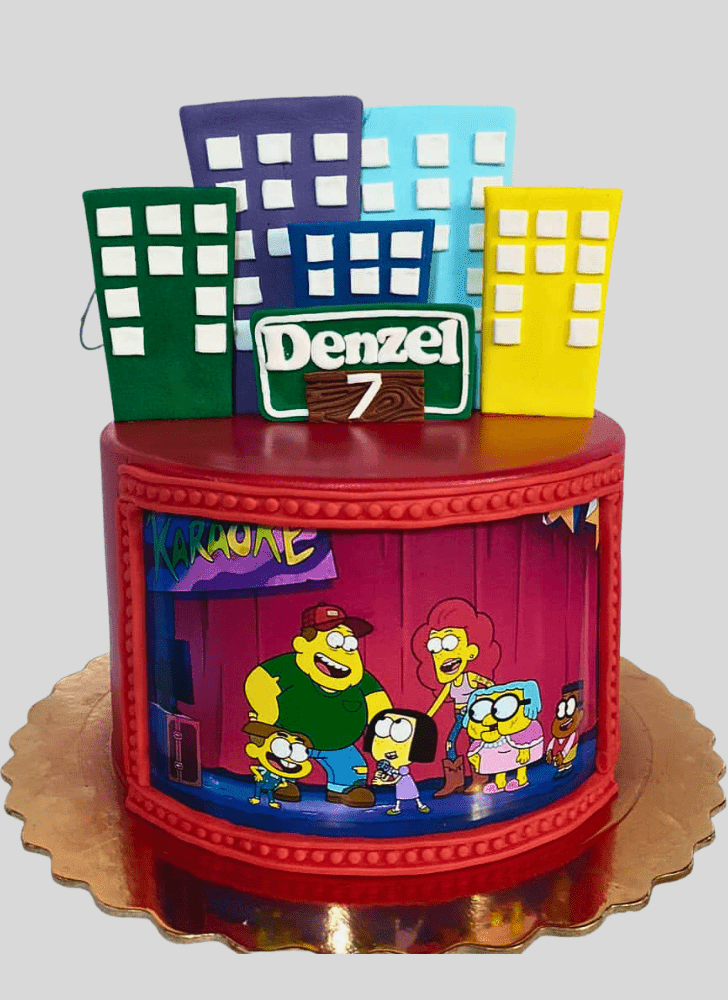Magnetic Big City Greens Cake
