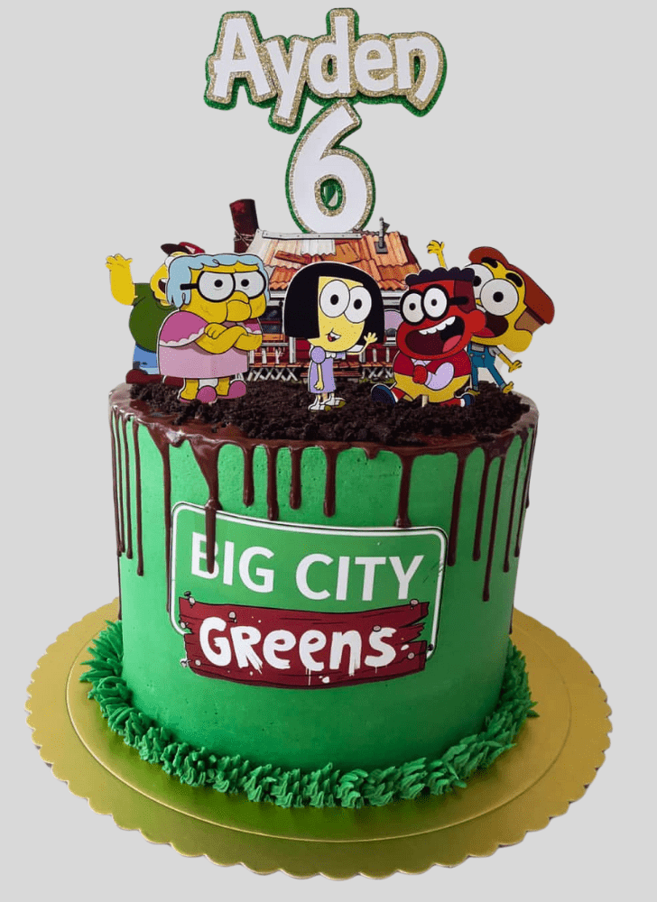 Magnificent Big City Greens Cake