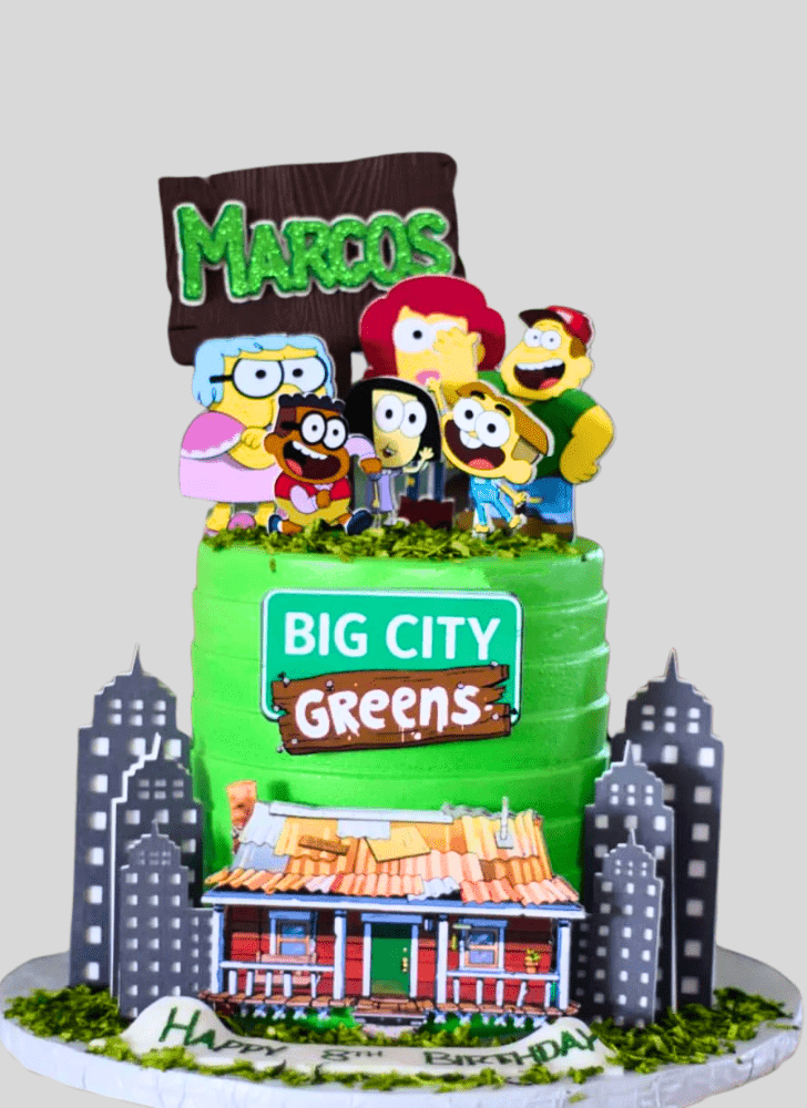 Refined Big City Greens Cake