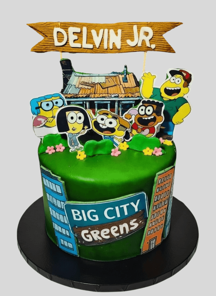 Splendid Big City Greens Cake
