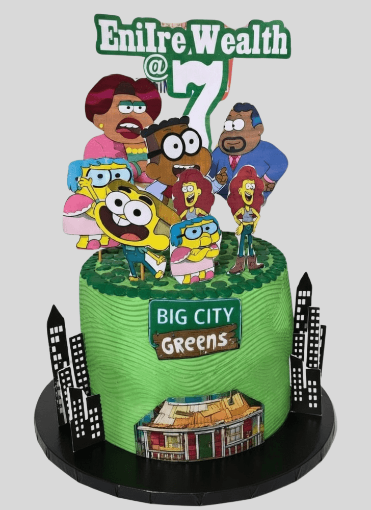 Stunning Big City Greens Cake