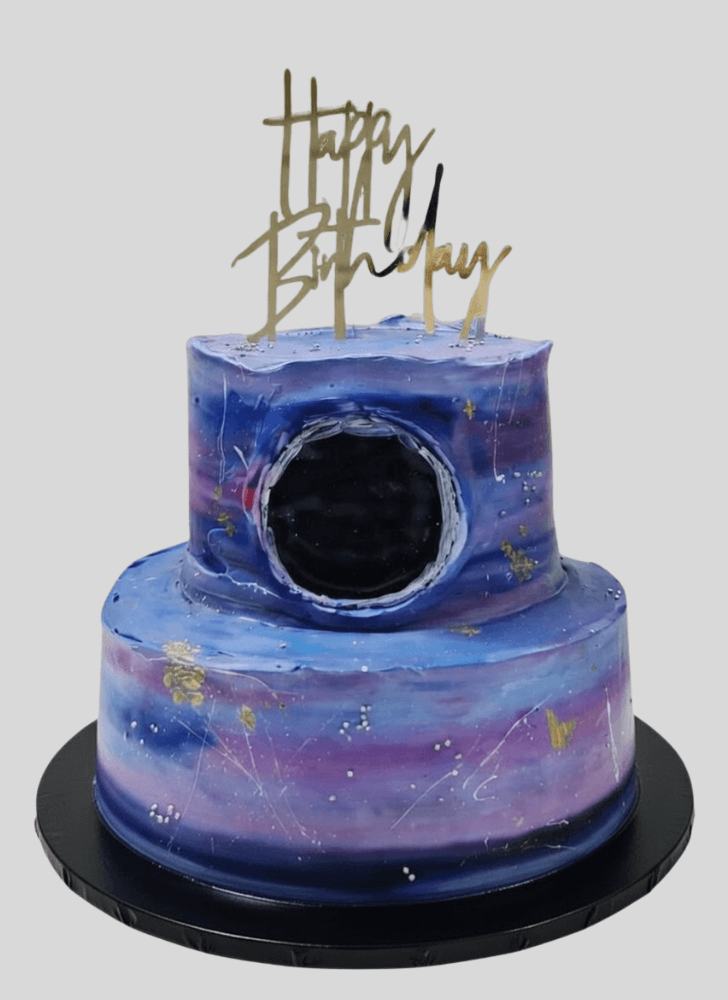 Bewitching Black Hole Cake