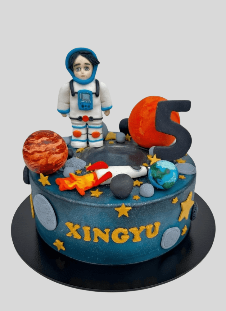 Classy Black Hole Cake