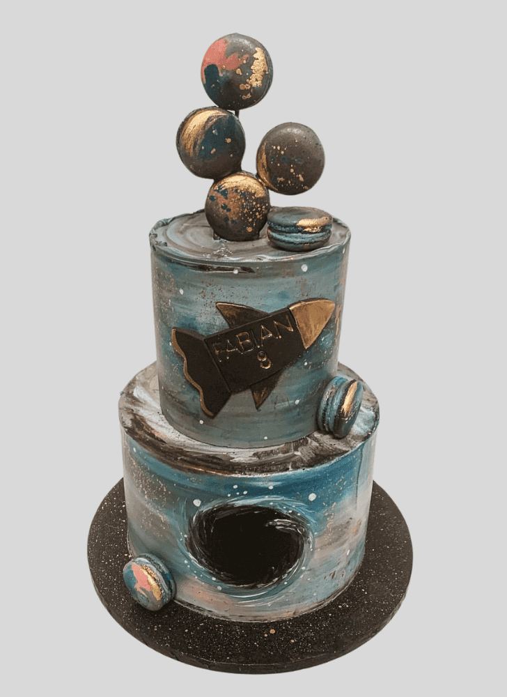 Delicate Black Hole Cake