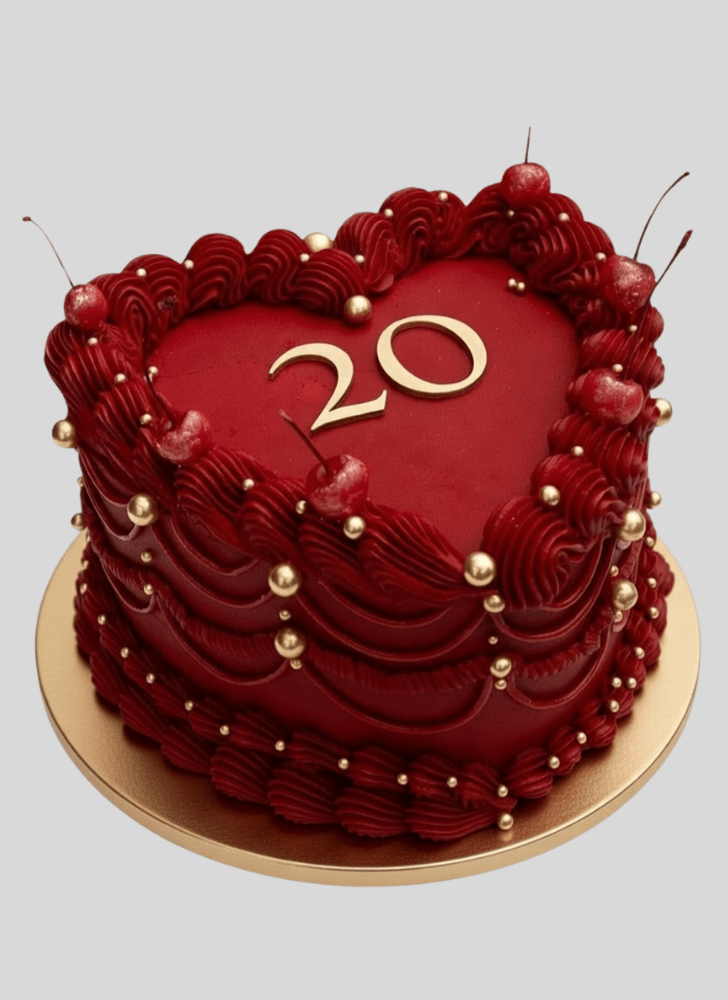 Refined Romantic Cake