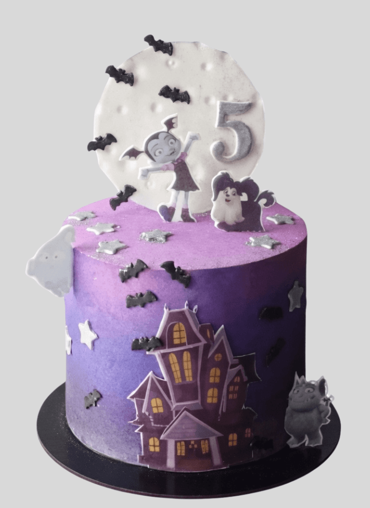 Lovely Vampirina Cake Design