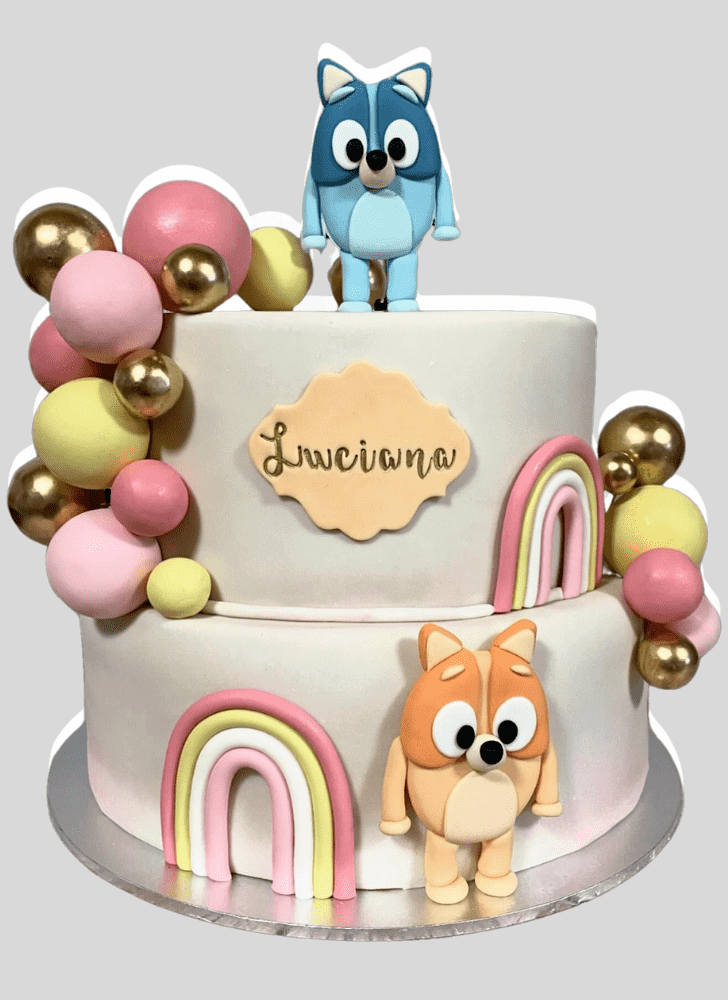 Admirable Bluey Cake Design