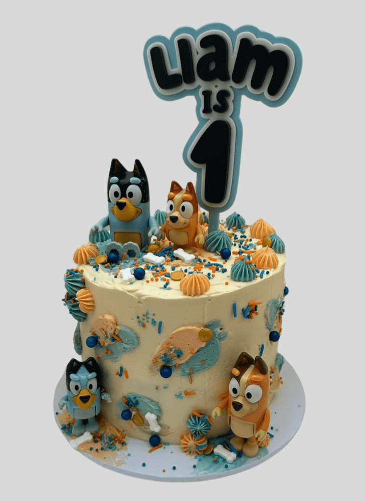 Adorable Bluey Cake