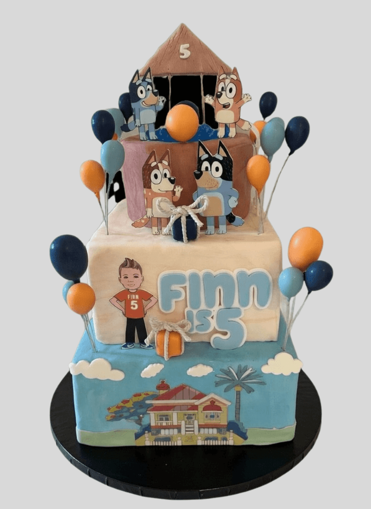 Captivating Bluey Cake