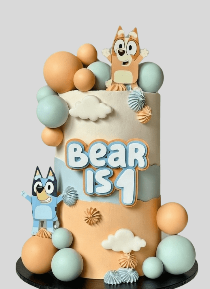 Comely Bluey Cake