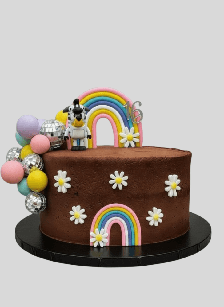 Delightful Bluey Cake