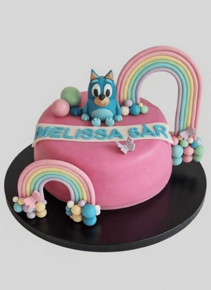Elegant Bluey Cake