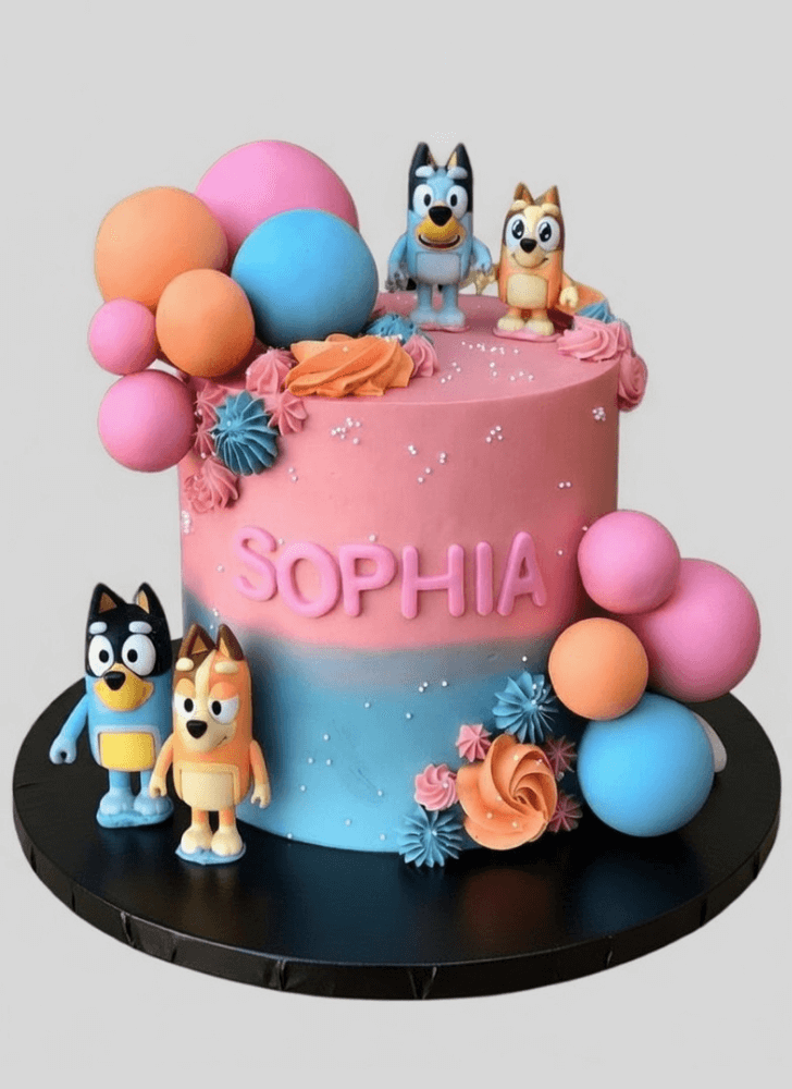 Enthralling Bluey Cake