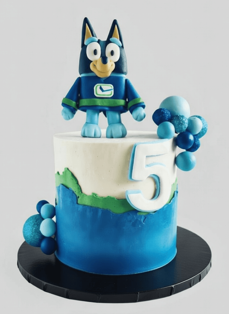 Enticing Bluey Cake