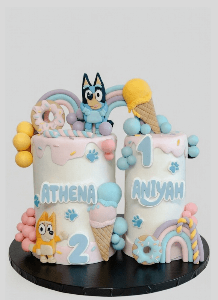 Exquisite Bluey Cake