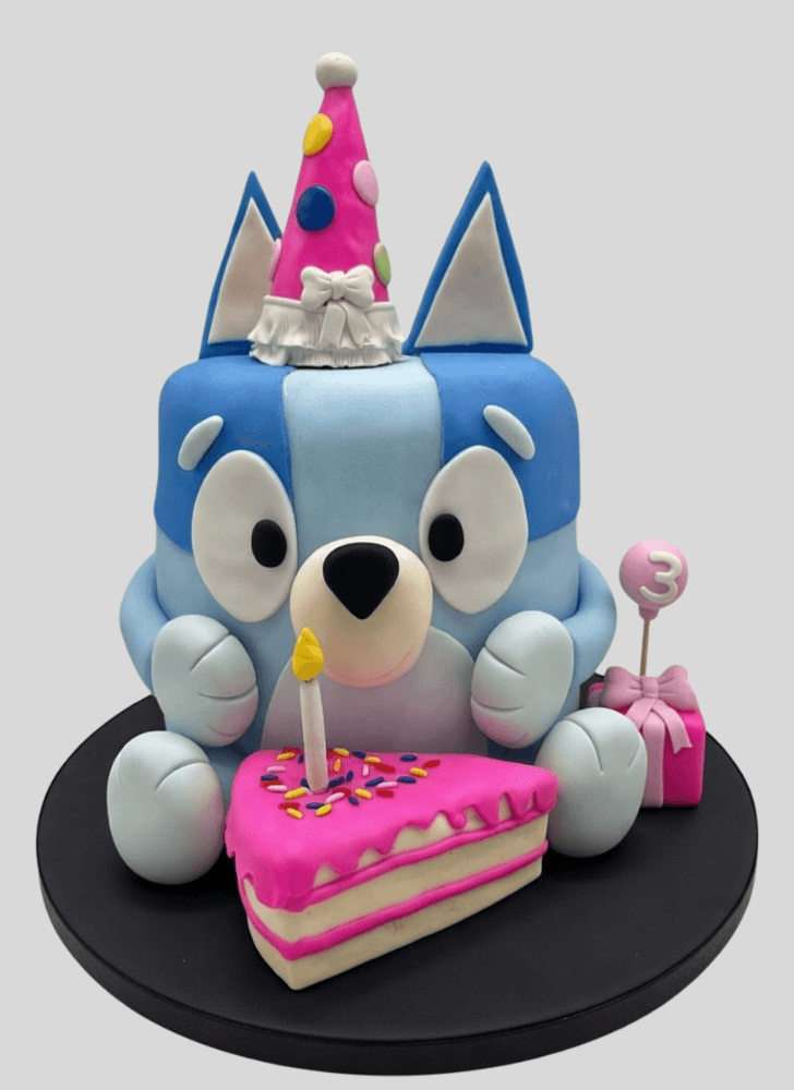 Fascinating Bluey Cake
