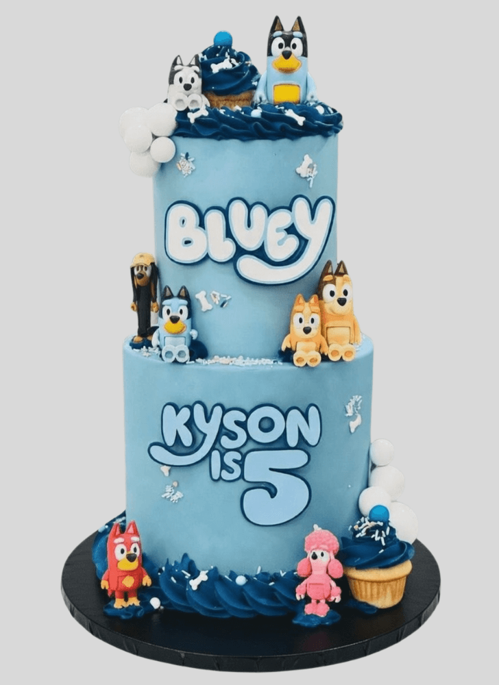 Gorgeous Bluey Cake