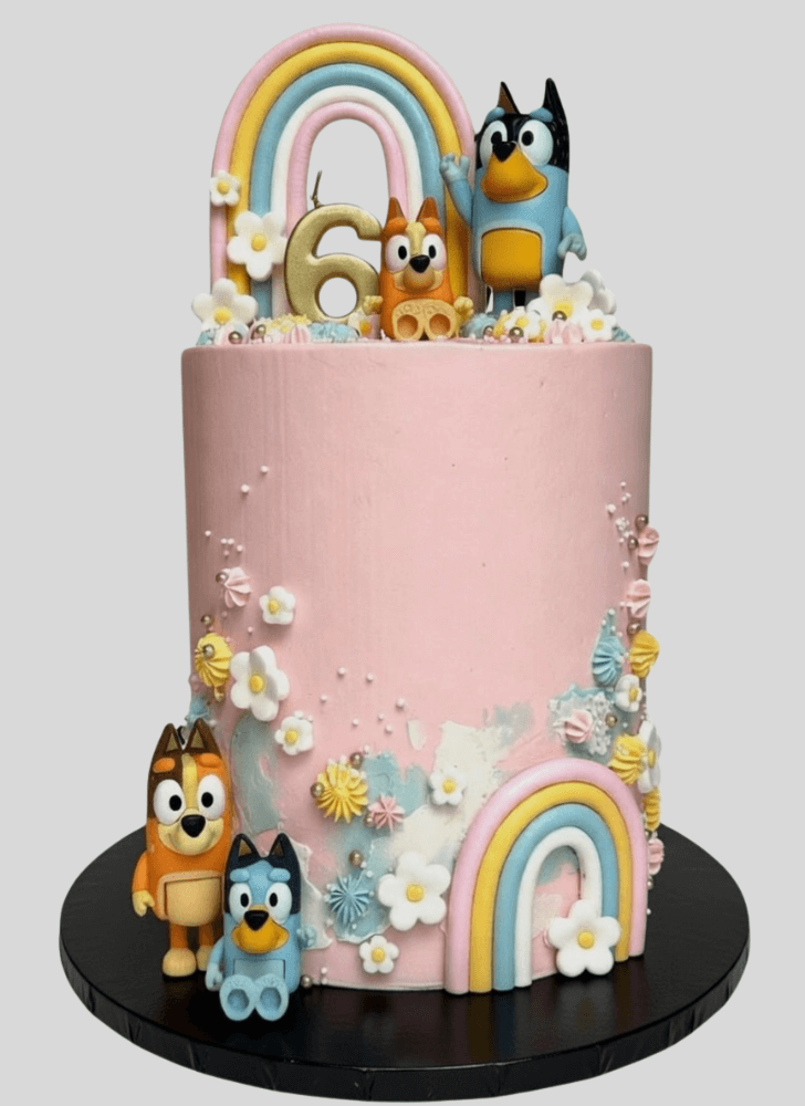 Handsome Bluey Cake