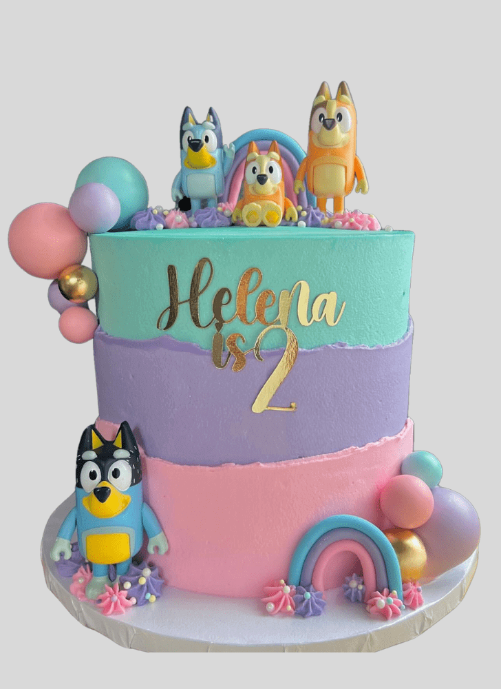 Superb Bluey Cake