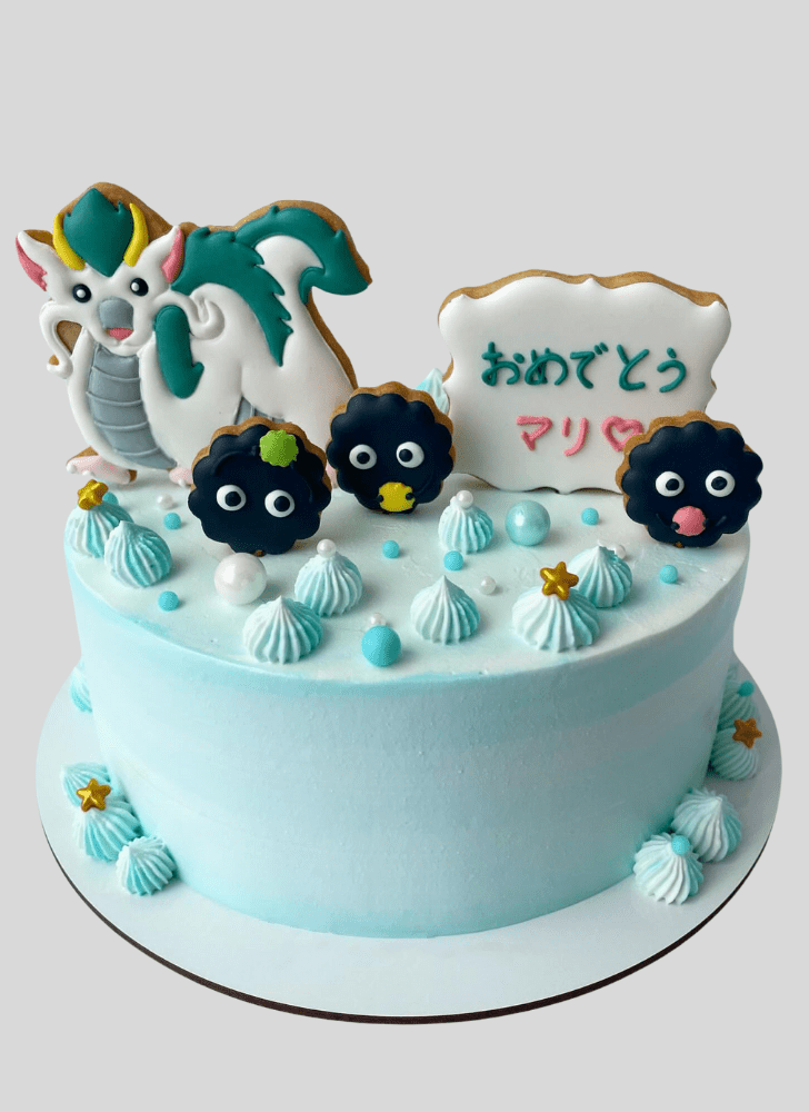 Adorable Spirited Away Cake