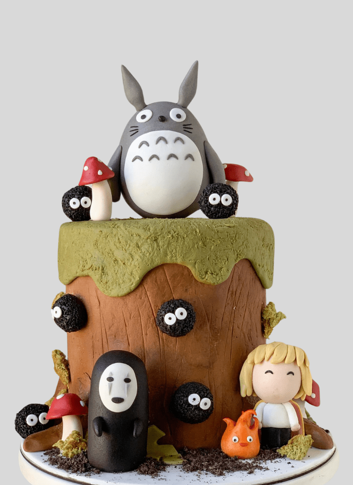 Angelic Spirited Away Cake