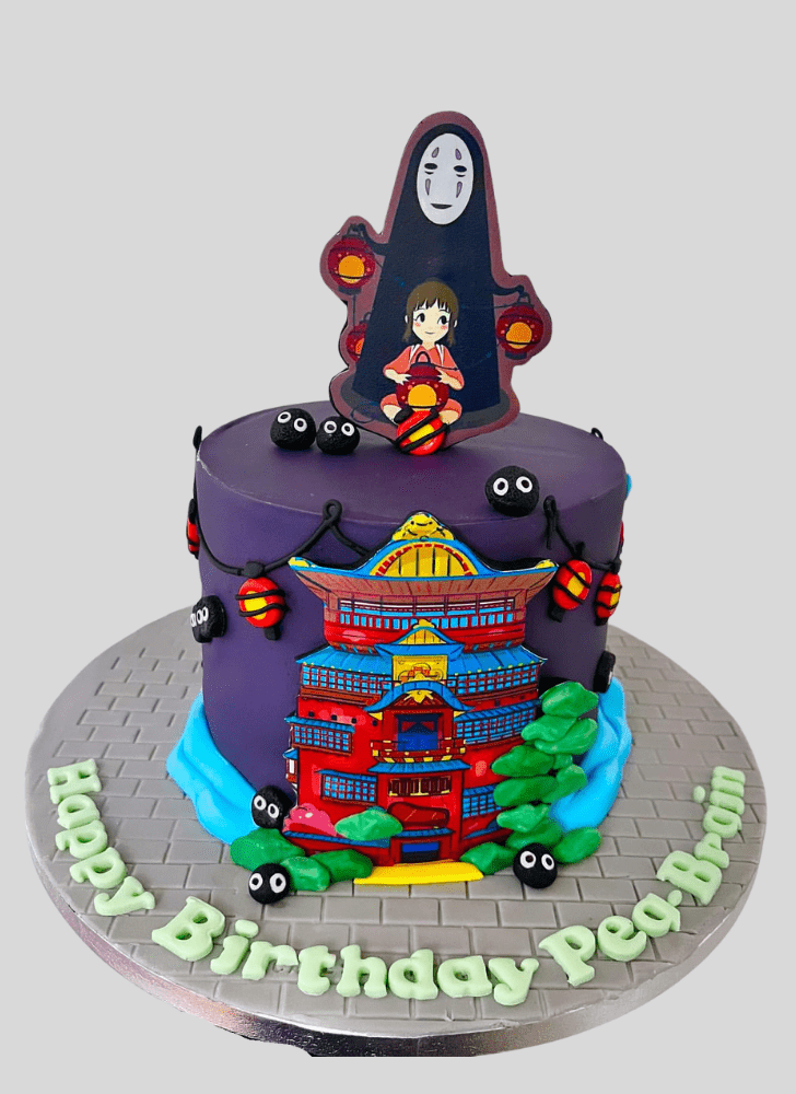Beauteous Spirited Away Cake