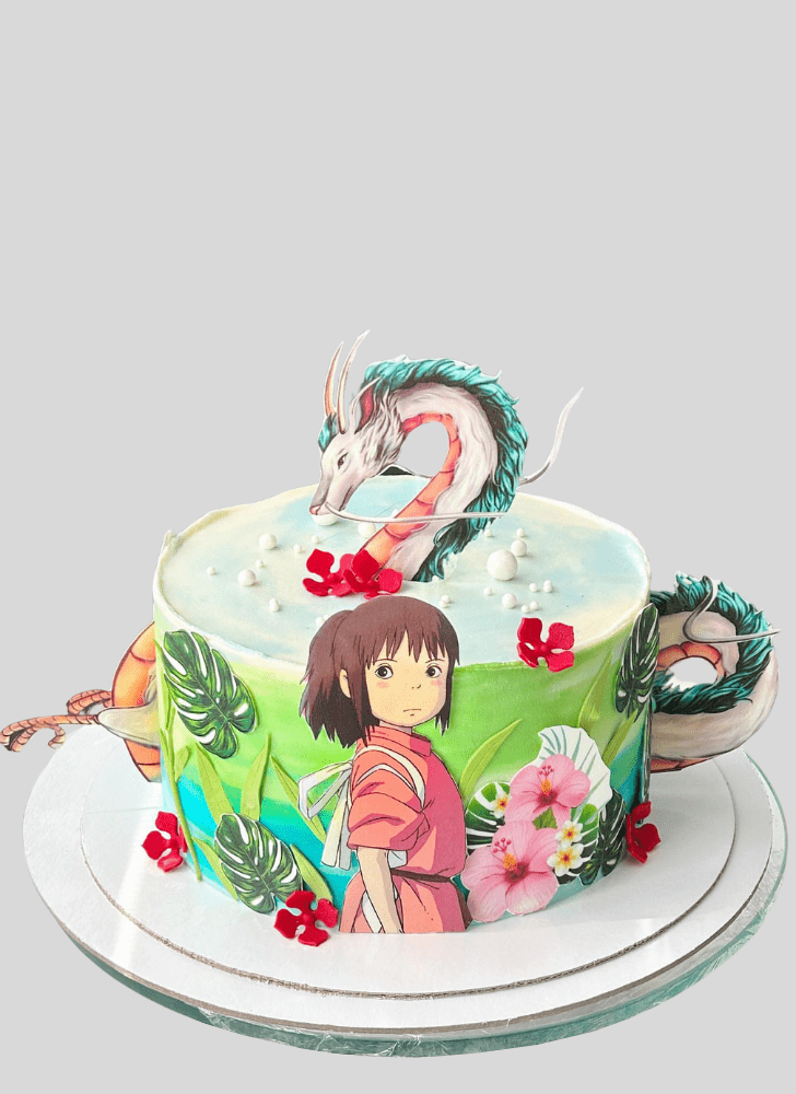 Charming Spirited Away Cake