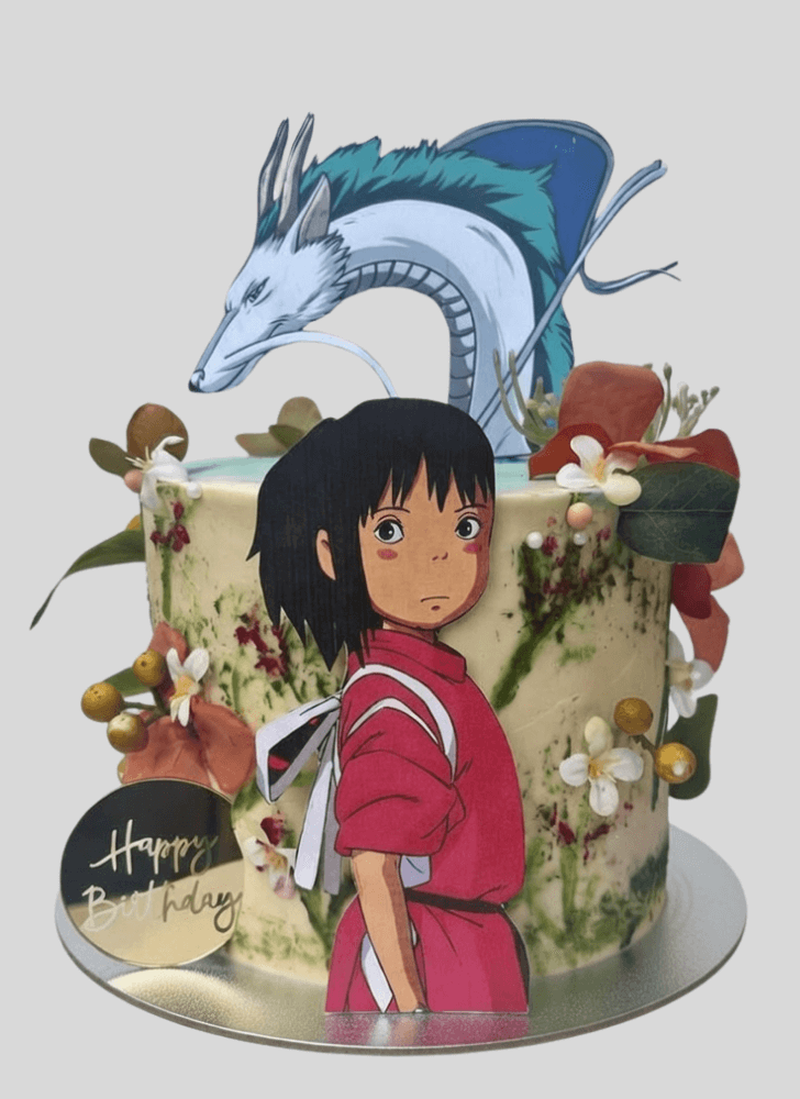 Classy Spirited Away Cake
