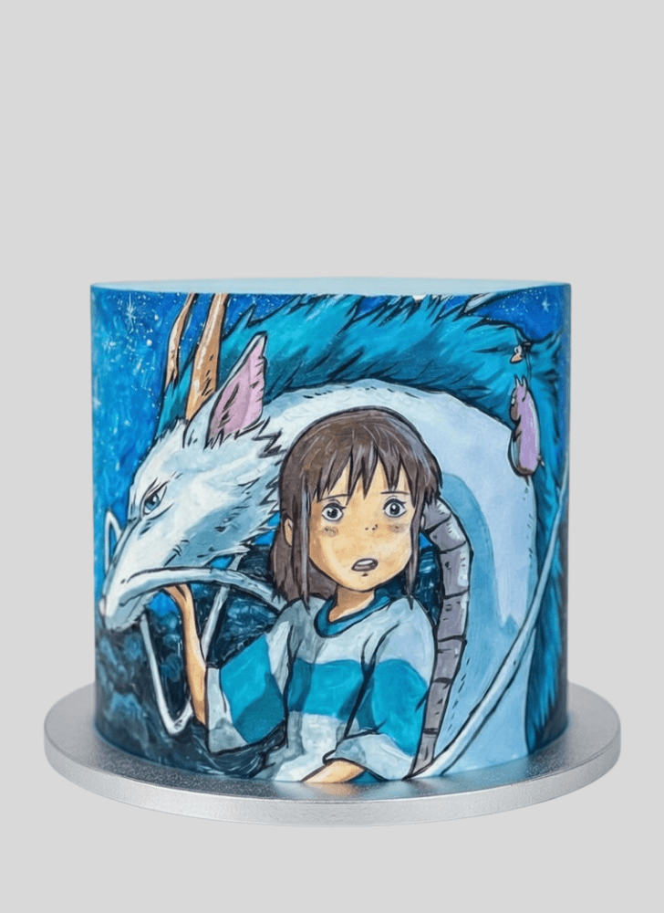 Delicate Spirited Away Cake