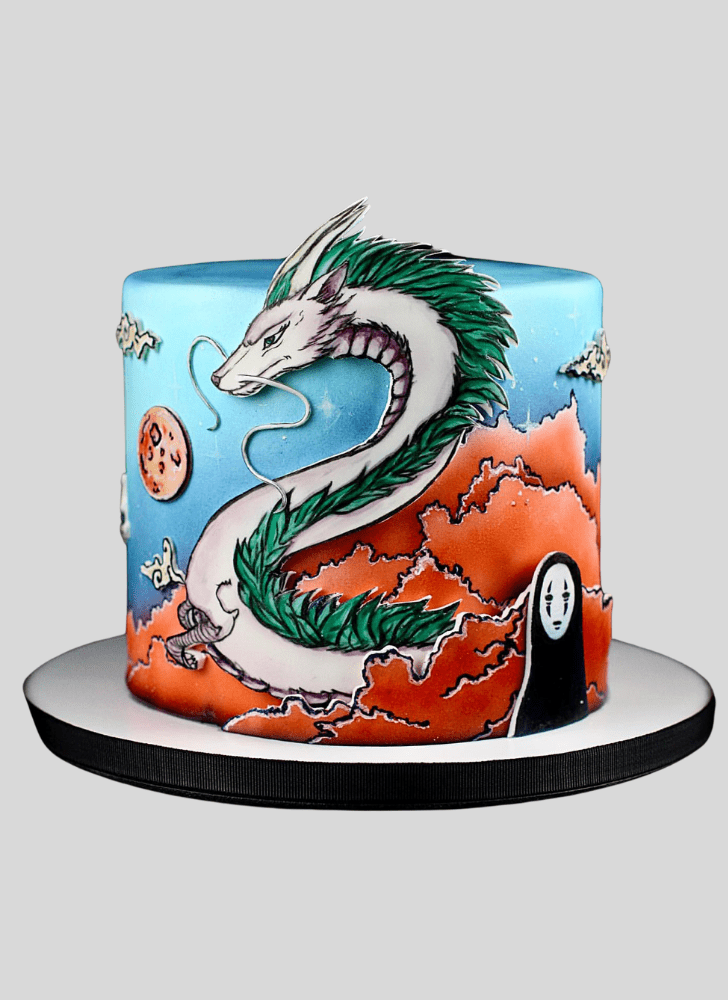 Gorgeous Spirited Away Cake