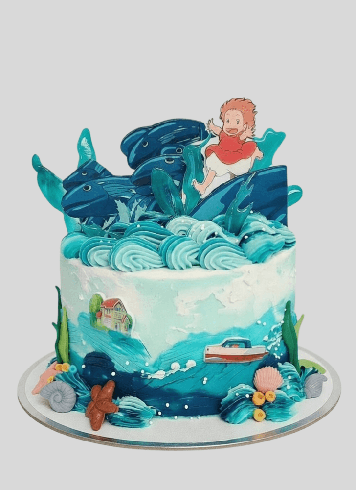 Ideal Spirited Away Cake