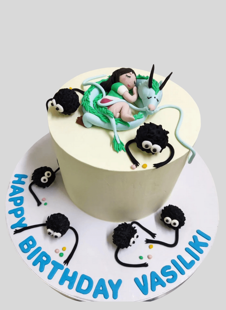 Inviting Spirited Away Cake