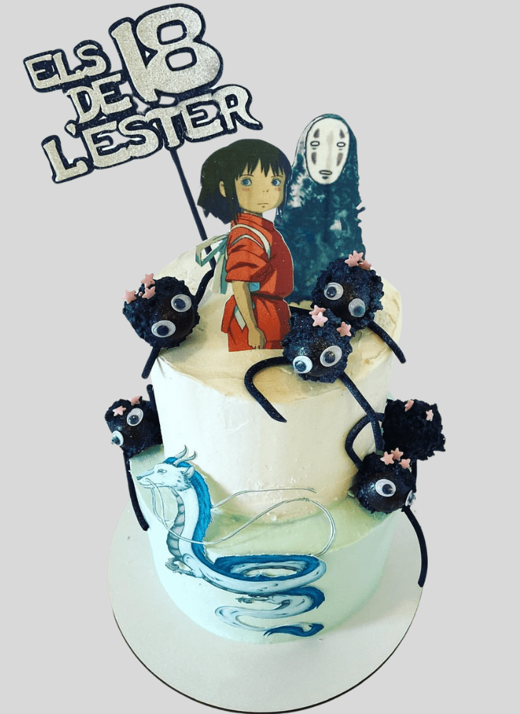 Radiant Spirited Away Cake