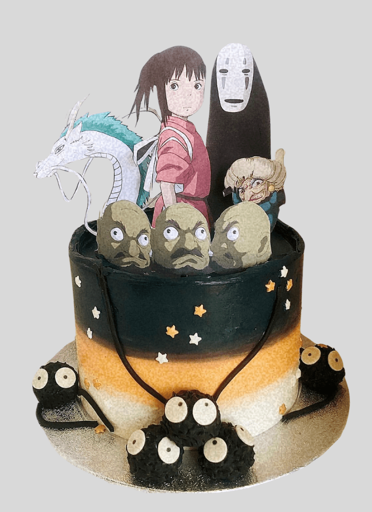 Ravishing Spirited Away Cake